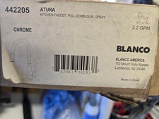 BLANCO - 442205 - ATURA KITCHEN FAUCET W/PULL DOWN DUAL SPRAY - CHROME