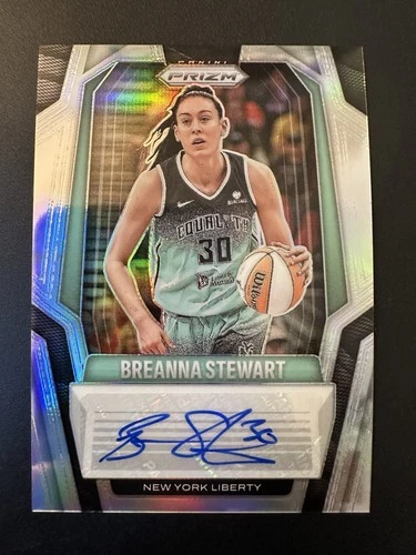 Breanna Stewart 2025 Panini Prizm Breanna Stewart Silver Prizm