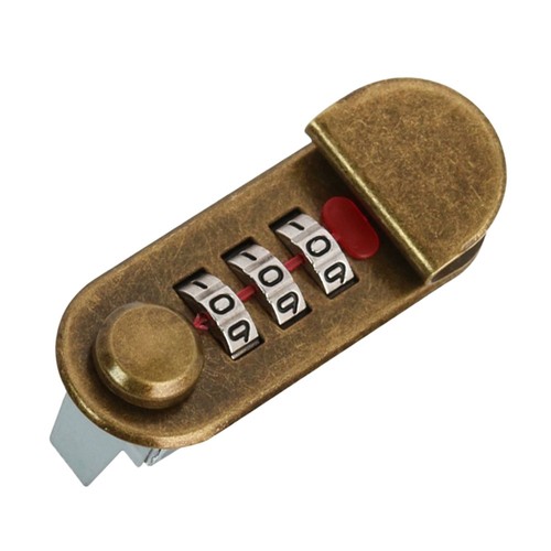 DIY Notepad Password Lock Waterproof Alloy Lock Durable Echanism Lock Luggage - Afbeelding 18 van 19