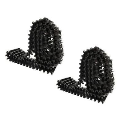 2x 78cm Plastiktank Abnehmbares Kettengehäuse Für Roboter DIY Teil
