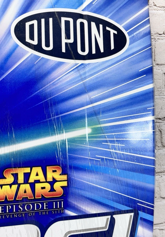 Star Wars Pepsi Yoda Mini Capucha DuPont Jeff Gordon Letrero Promocional Episodio III 29x23 Foto 3 de 4