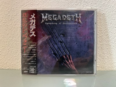 MEGADETH - Symphony Of Destruction (4 Track Maxi Japan CD TOCP-7345 w/OBI 1992
