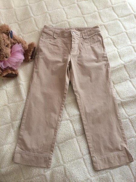 Women Bogner Trousers Beige 36 / S / 44