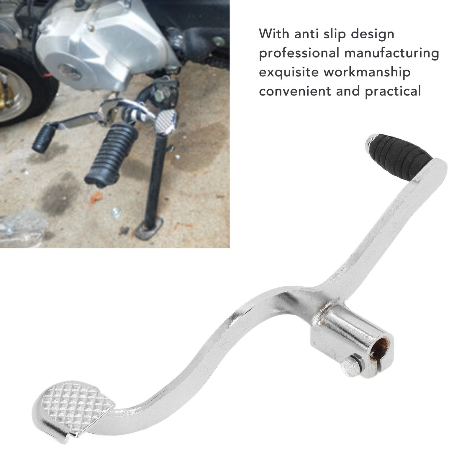 HOT 13mm Motorcycle Shifter Pedal Assembly Steel Alloy Gear Shift Lever Footrest