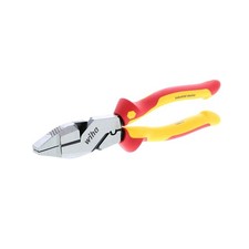 9.5-Inch Insulated Industrial Lineman's Pliers with Crimpers