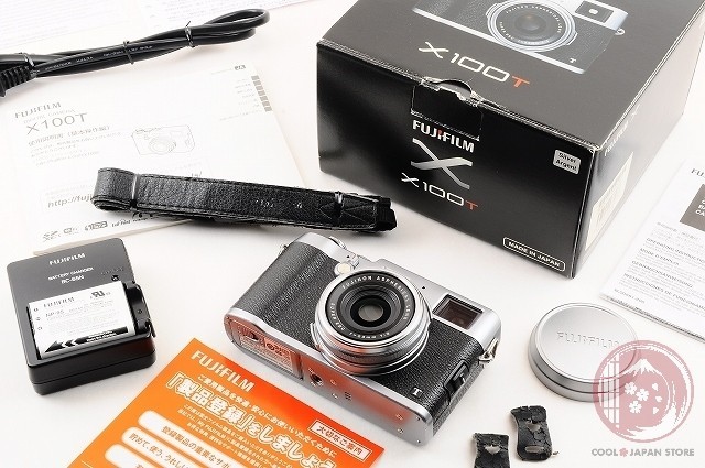 Fujifilm X100T 16.3 MP Compact Camera - Black/Silver for sale