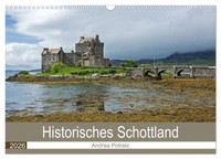 Historisches Schottland (Wandkalender 2026 DIN A3 Quer), Calvendo Monatskalender