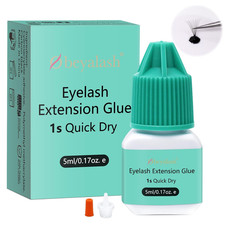 5Ml Colla Extension Ciglia Black 1~2S Drying Time Semi Permanent Colla per Exten