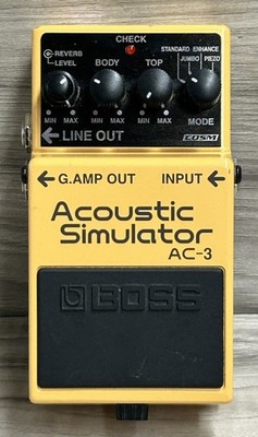 Boss AC-3 Acoustic Simulator Guitar Effects Pedal (PO1024343)