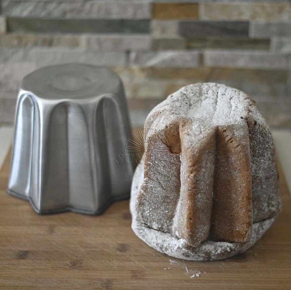 Stampo Pandoro 1 Kg antiaderente Forma Pandoro 1 Kg in alluminio antiaderente - Immagine 4 di 4