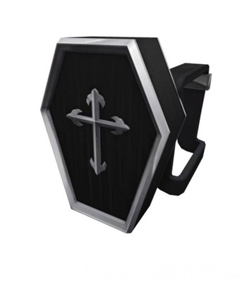 Robl0x | Black Coffin Backpack Dracula Goth Vampire Hunter - RARE Toy Code