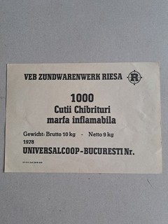 1 Kistenetikett DDR 7)