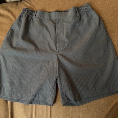 Calvin Klein Performance Woven Textured Tech Shorts Blue Size 32