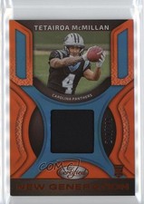 2025 Certified New Generation Jerseys Mirror Orange /249 Tetairoa McMillan 14wi