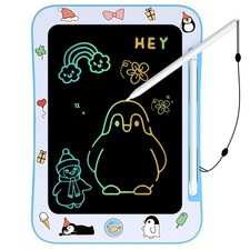 Genialba LCD Writing Tablet for Kids, Colorful Screen Drawing Board Blue