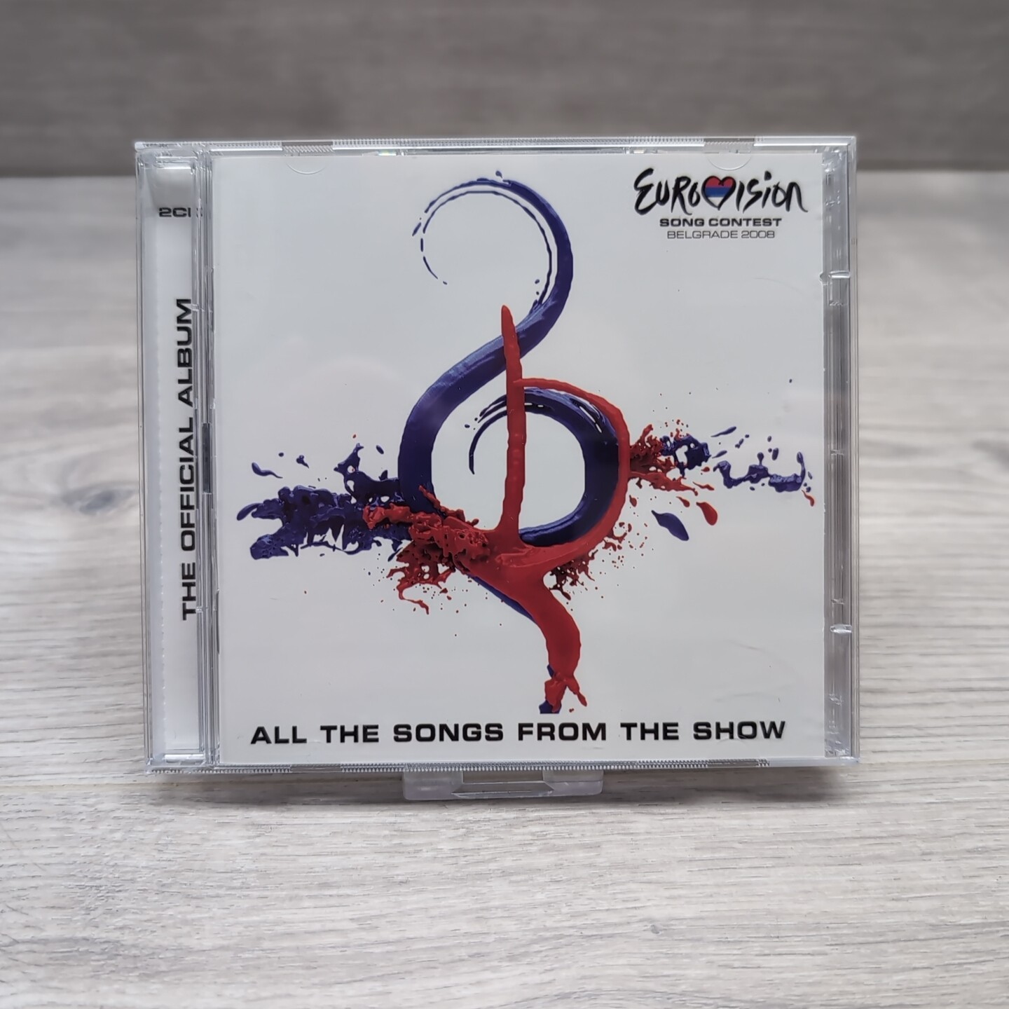 Eurovision Song Contest Belgrade 2008 The Official Album 2CD Album 2008 CMC VGC