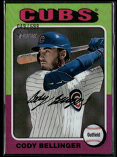 2024 Topps Heritage High Number Cody Bellinger Chrome 49/699 Cubs