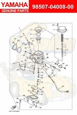 Yamaha SCREW, PAN HEAD(JG1) 98507-04008-00
