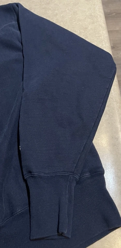 Sudadera Universitaria De Colección Champion Tejido Inverso Marquette Para Hombre L Azul Universitario Foto 2 de 4