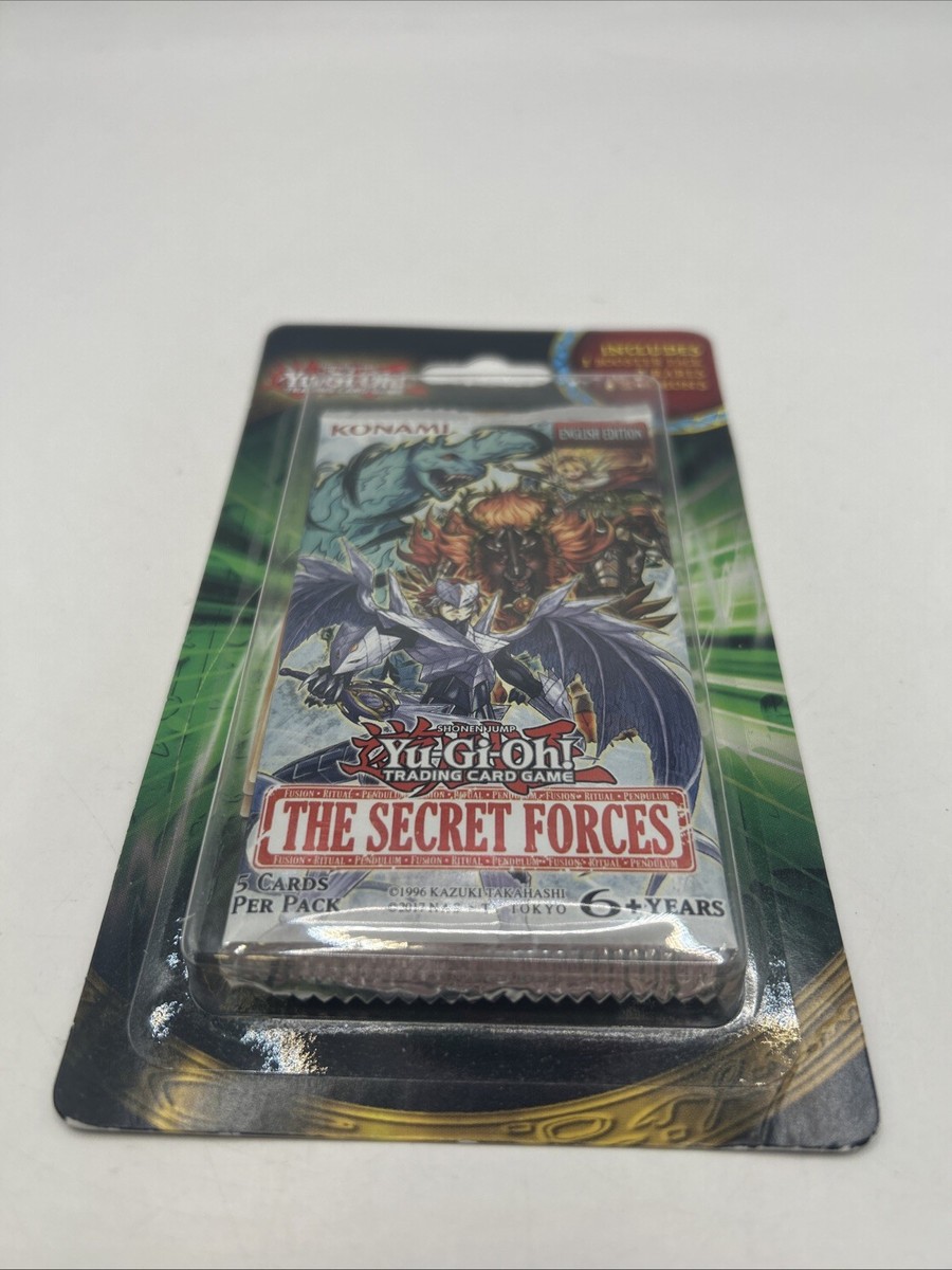 Yugioh TCG The Secret Forces Booster Blister Pack + 10 Additional Cards  -Vintage | eBay