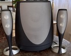 Harmon Kardon Computer Subwoofer & Speakers Model Hk695-01 Tested and Working
