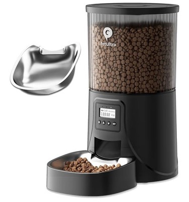 PetUltra Automatic Pet Feeder 4L Cat Dog Single Bowl Dispenser Programmable