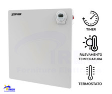 Eco Pannello Riscaldante Infrarossi Radiante Termostato 425W Verniciabile ESQ401