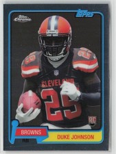 Duke Johnson RC 2015 Panini Contenders Draft Picks Rush Week Miami Hurricanes