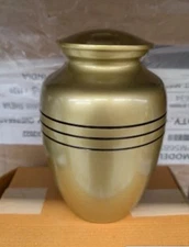 Cremation Urn for Human Ashes - Classic Grecian Medium Size 115 cu in Keepsake
