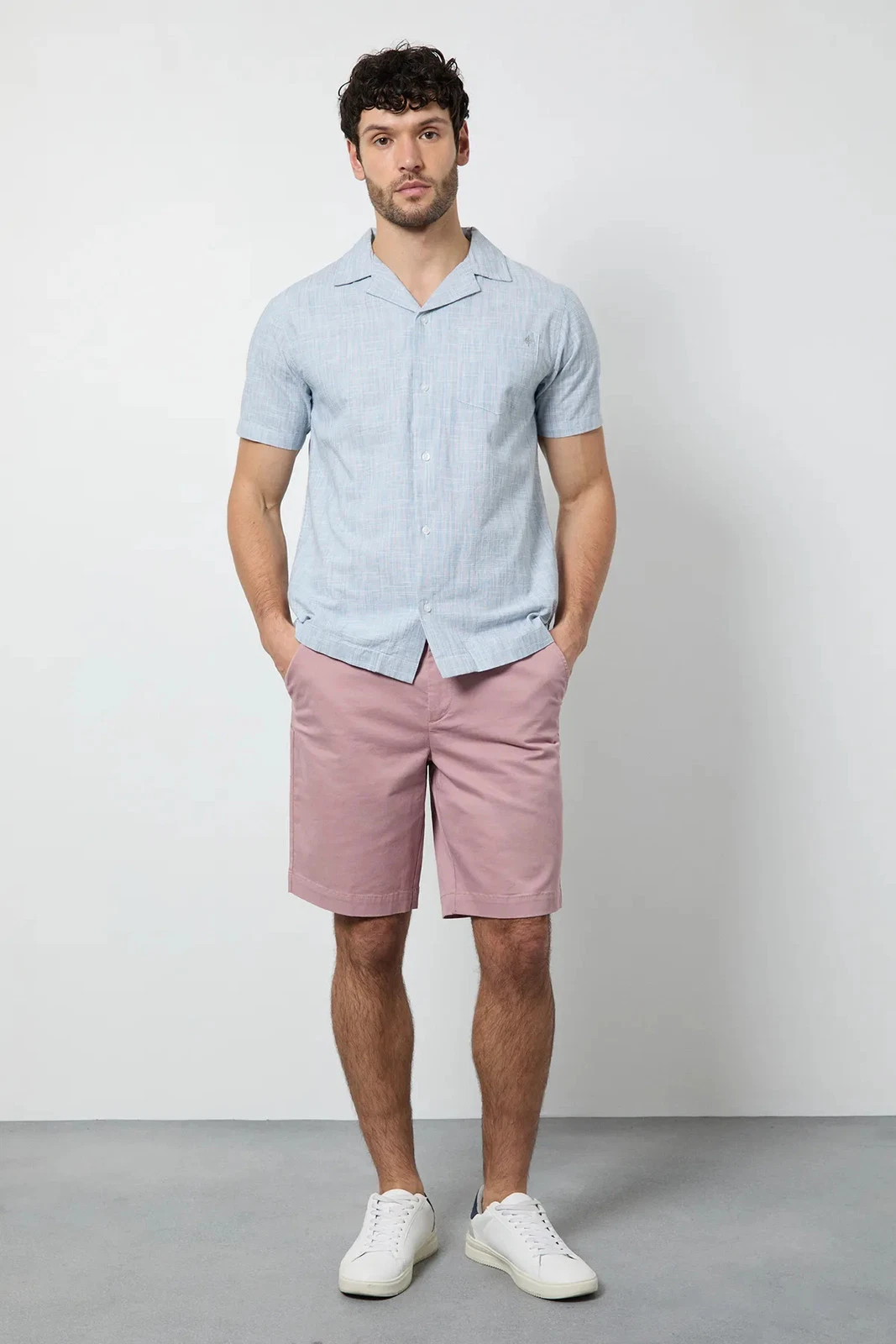 Maine Pink Chino Shorts Mens Smart Shorts
Opens in a new window or tab