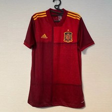 2020-22 Spain National Team Home Soccer Jersey Adidas