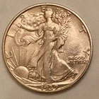 1939 S Walking Liberty Half Dollar cd -