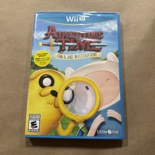 Adventure Time: Finn & Jake Investigations, Nintendo Wii U, Brand New & Sealed!