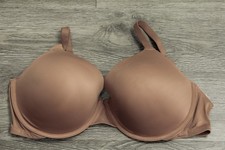 PINK VICTORIA'S SECRET WEAR EVERYWHERE T-SHIRT LIGHTLY LINED BRA size 36 DDD