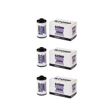 3 Pack Photographic Film for Low Light and Action Shots Electronics