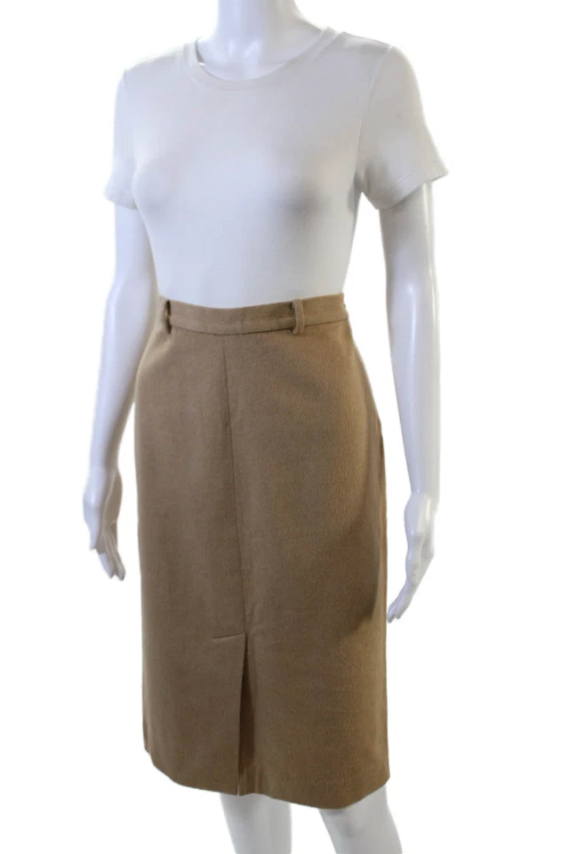 Ralph Lauren коллекции женщин стороны молнии колена карандаш юбка коричневый размер 8 - Изображение 2 из 4