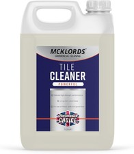 McKLords Commercial - Tile Cleaner 5L - Heavy-Duty Solution for Ceramic, Porcel 3.77 per litre