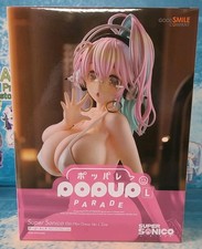 POP UP PARADE Super Sonico: 15º Mini Vestido Ver. Figura Tamaño L (Nuevo 2026) GSC