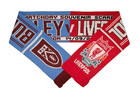 Burnley v Liverpool 14/09/2025 Half & 1/2 Match Scarf & Football Memorabilia
