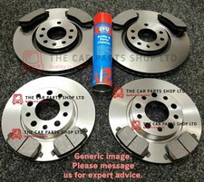 FRONT AND REAR BRAKE DISCS & PADS TO FIT RENAULT MEGANE DYNAMIQUE 1.5 DCI DIESEL