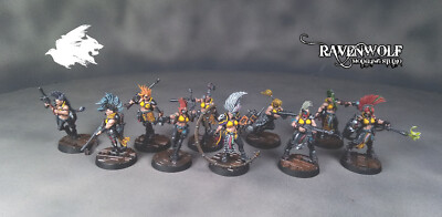 Escher gang Necromunda *COMMISSION* painted by our studio