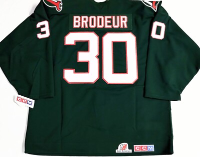 PRO-56G MARTIN BRODEUR NJ DEVILS NHL 75th-10th ANNIVERSARY CCM