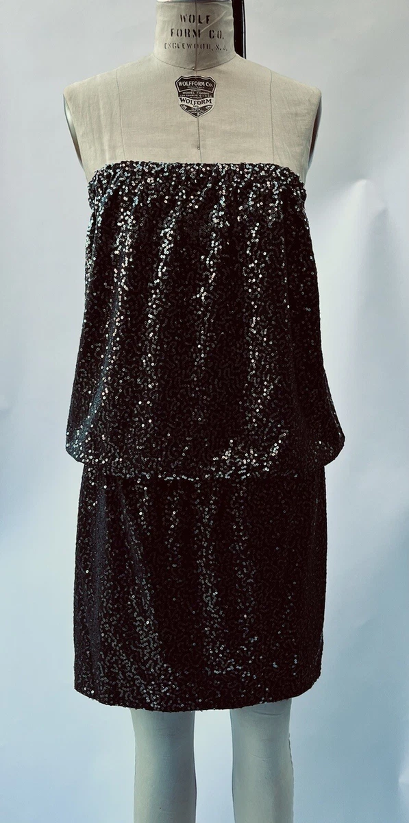 Tibi top sequin dress