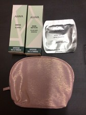 Ahava 4 Pc Super Size Gift Set Peeling, Shower Gel Travel Bag