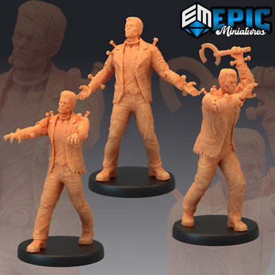 FLESH GOLEM THE CREATURE - Dungeons and Dragons Miniatures, D&D, Epic Miniatures