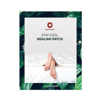 Meditherapy Stay Cool Healing Patch Foot Pads Patch 1 package(8 pads)