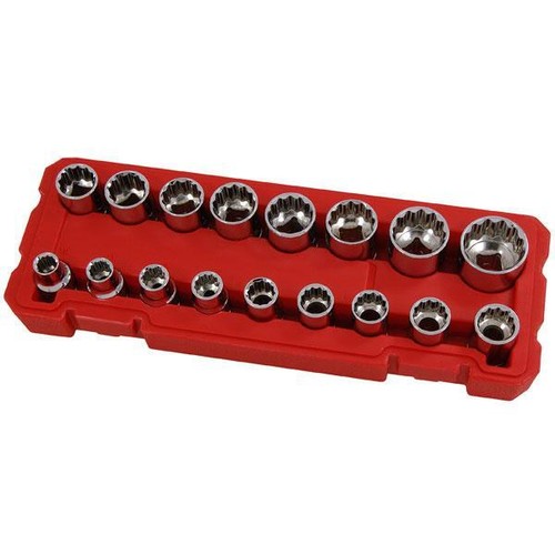 Socket Set - 17 Piece 1/2in. Drive In Bmc (Genuine Neilsen CT0871) - 第 1/4 張圖片