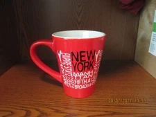 VINTAGE RARE NEW YORK MUG CUP BY M WARE NEVER USED