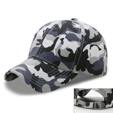 Hombres Mujeres Unisex Gorra Ejército Sombrero Camuflado Gorra de Béisbol Golf Deportes Sol Gorra Informal