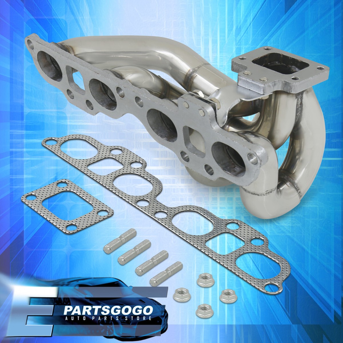 For 89-98 Nissan 240SX SR20DET T25 Bottom Mount Turbo Manifold 